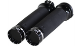 Khrome Werks Contour Grips for Harley & Custom Motorcycles w/ 1" Bars