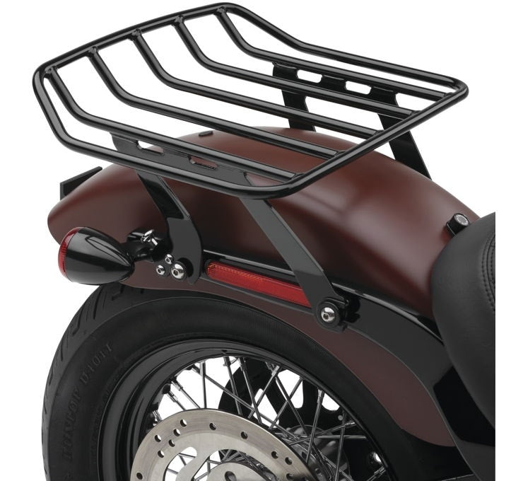 Cobra 602-2610B Black Big Ass Racks Detachable Luggage Carrier 18-19 Softail