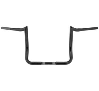 LA Choppers 1 1/4" Bagger Prime Ape Flat Black 13"  Handlebars Harley 96-23 FLH/T
