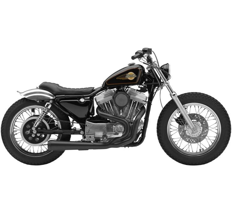 Cobra USA 6471B Black 4" El Diablo 2-Into-1 Exhaust 86-03 Harley Sportster XL