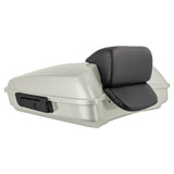 Hogworkz Razor Tour Pack Slim Backrest Black Hardware for Harley® FLH '97-'25
