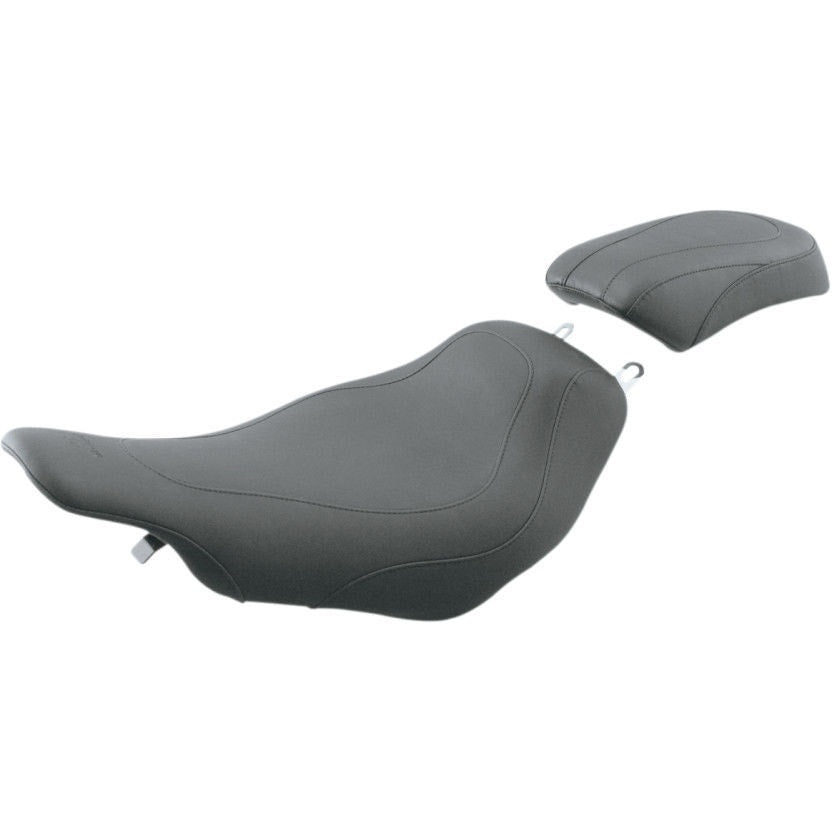 Mustang 76350 / 76351 / 78032 Standard Tripper Smooth Front & Rear Seat 97-07 Harley FLHR & FLHX