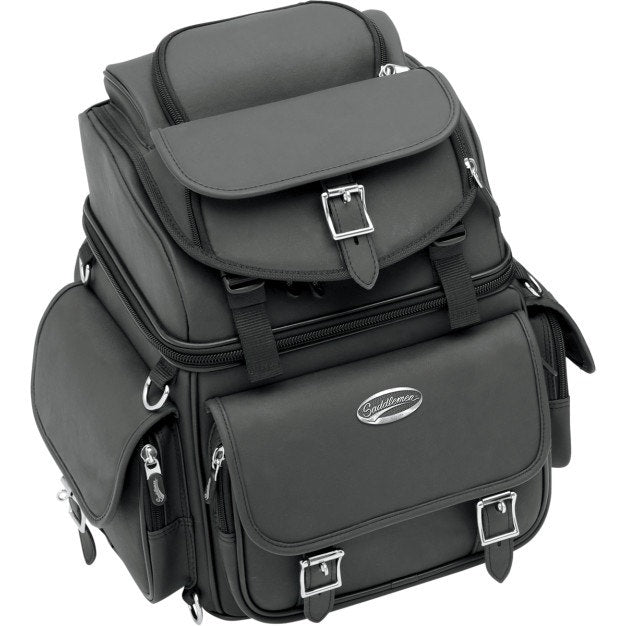 Saddlemen BR1800 EX Combination Back Seat or Sissy Bar Bag Travel Luggage Harley