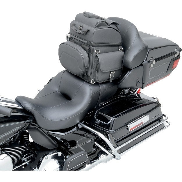 Saddlemen BR1800 EX Combination Back Seat or Sissy Bar Bag Travel Luggage Harley