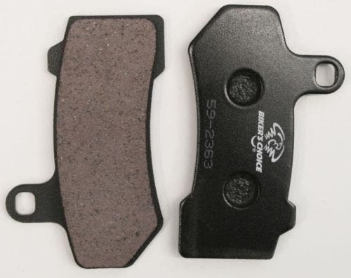 Biker's Choice Organic Brake Pads 4 Harley Touring V-Rod With Brembo Calipers FLH FLT
