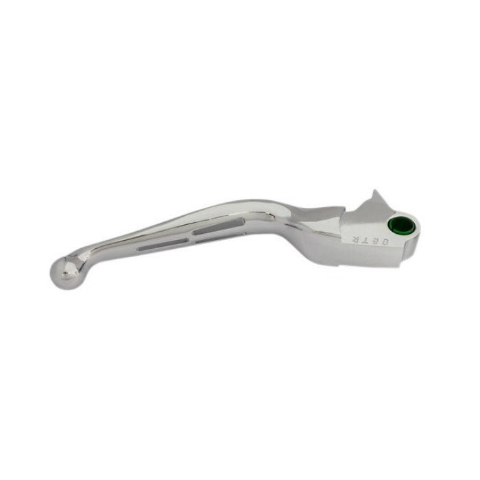 Drag Matte Black Slotted Wide Blade Brake Lever 17-18 Harley FLHTCUTG & FLRT