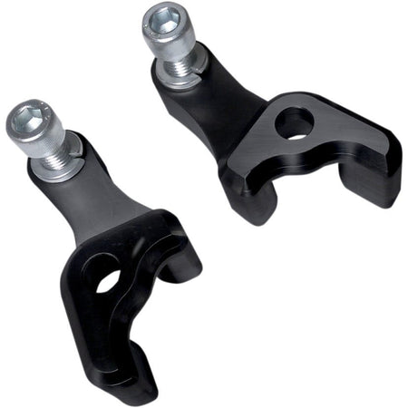 Covingtons Customs 1" Drop Black Rear Shocks Lowering Blocks Harley FLH/T 2017 C1404-B