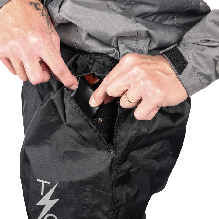 Thrashin Supply Co. Mission Rain Pants - Black