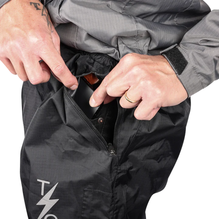 Thrashin Supply Co. Mission Rain Pants - Black