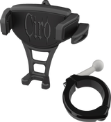 Ciro Constrictor Motorcycle Phone Holder W/ Mount for Harley & Metric