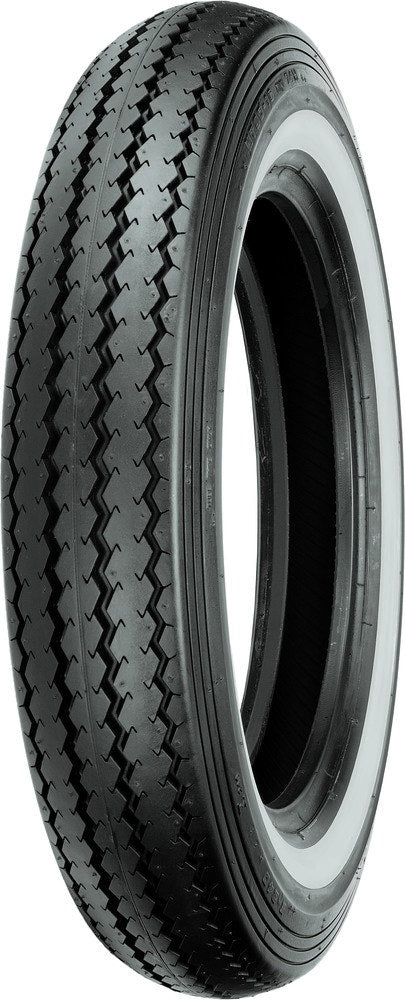 Shinko 87-4116 Tire Classic 240 Front or Rear Tire 100/90-19 63H Bias Whitewall