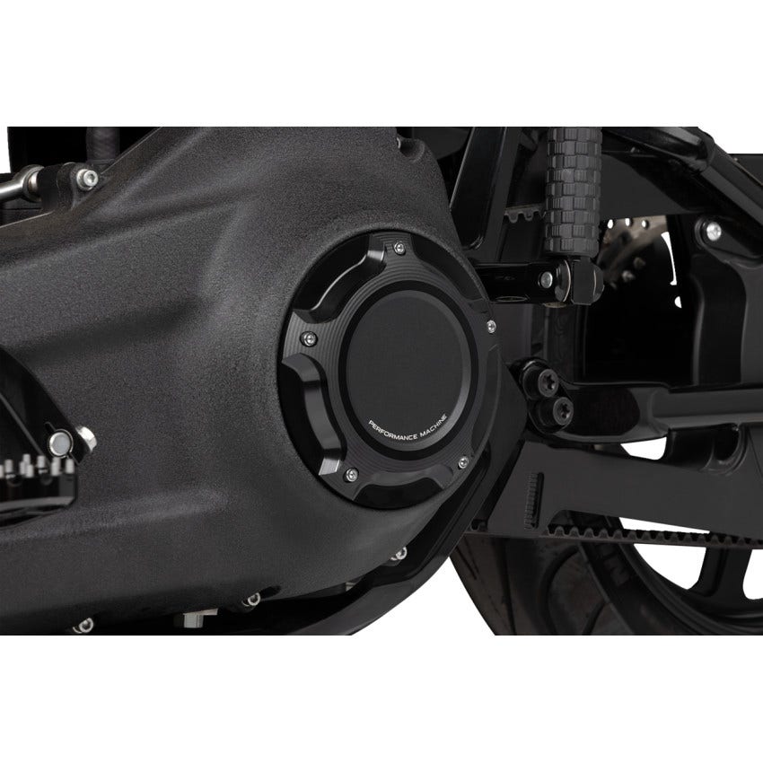 PM Black Ops Race Series Cam Cover 4 Harley 17-23 Touring & Softail Models