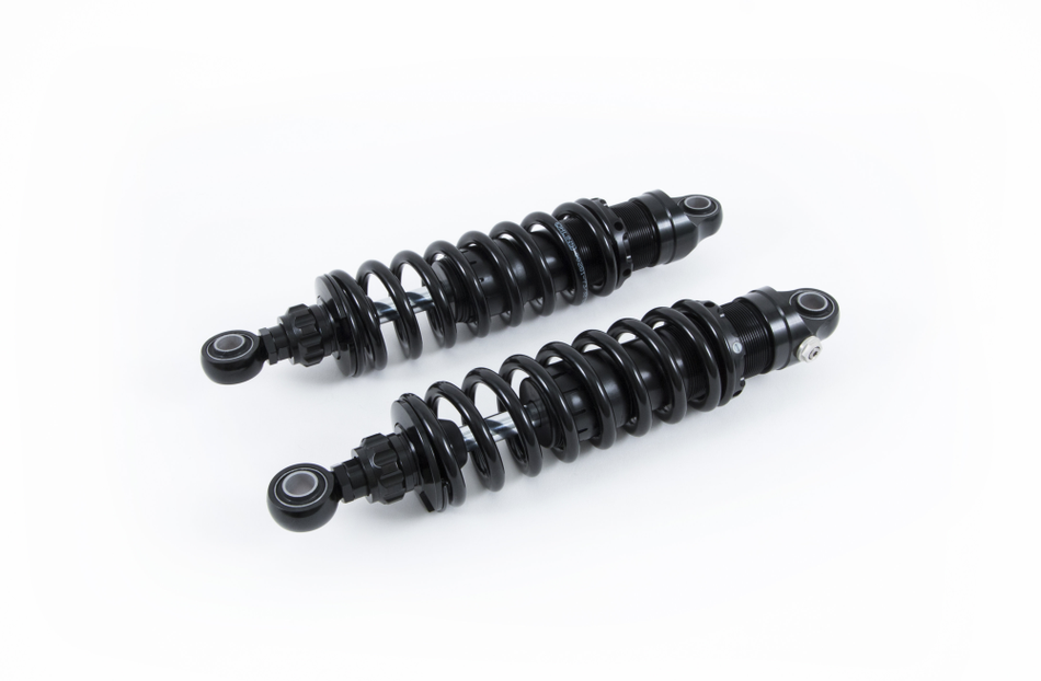 Ohlins STX36 Blackline Rebound Adjustable 13" Twin Shocks for 1990-2025 Harley-Davidson Touring - Black