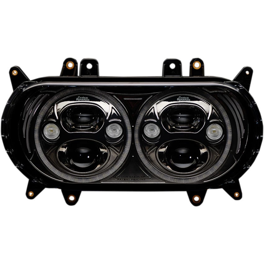 Custom Dynamics TruBeam LED Headlamp with Auxiliary Turn Signals