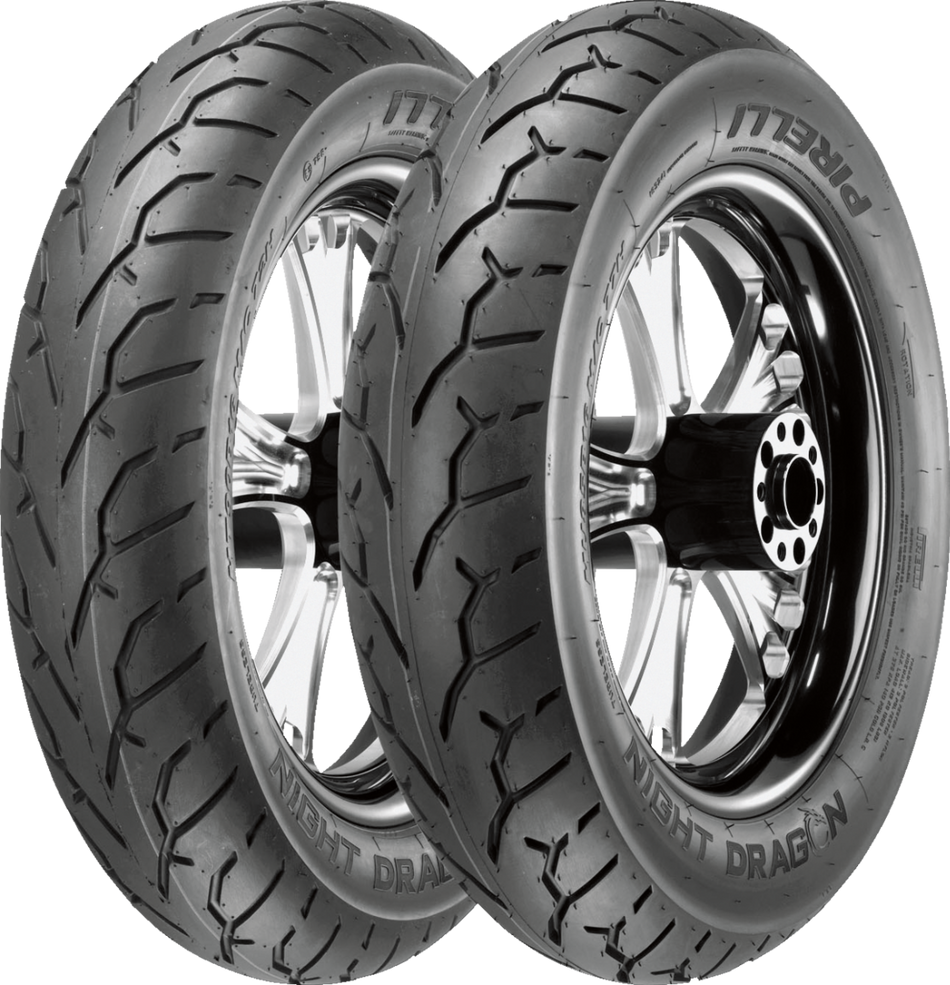 Pirelli Night Dragon Blackwall Cruiser Rear Motorcycle Tire 180/65B16