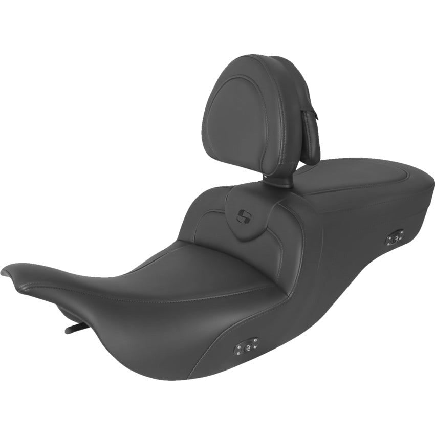Saddlemen Heated Roadsofa Seat Harley 99-07 FLHT/FLTR Models