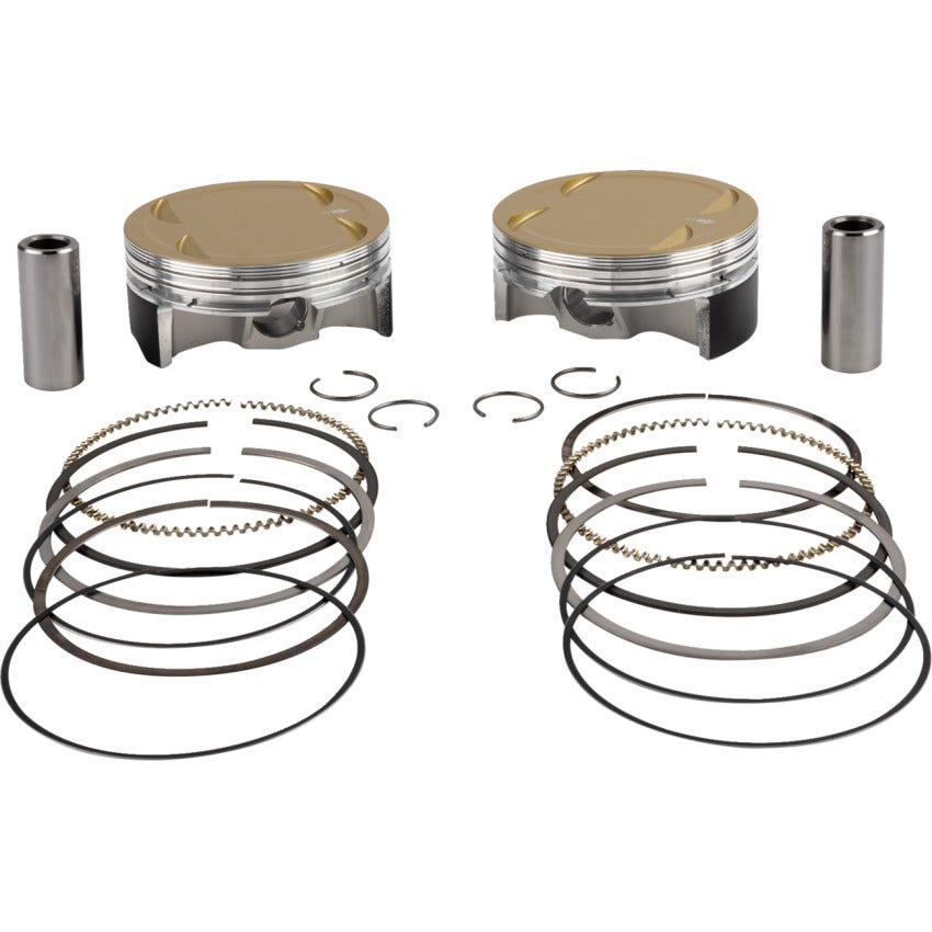 JE Pistons Ultra Series 114/117cc Big Bore Piston Kit for Harley 14-24 FL