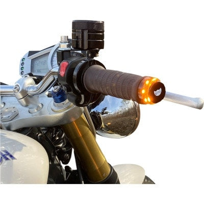 Custom Dynamics LED Handlebar Bar End Signal Running Lights 7/8" 1" Universal