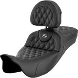Saddlemen Extended Reach 2-Up RoadSofa Seat Harley 08-23 Touring