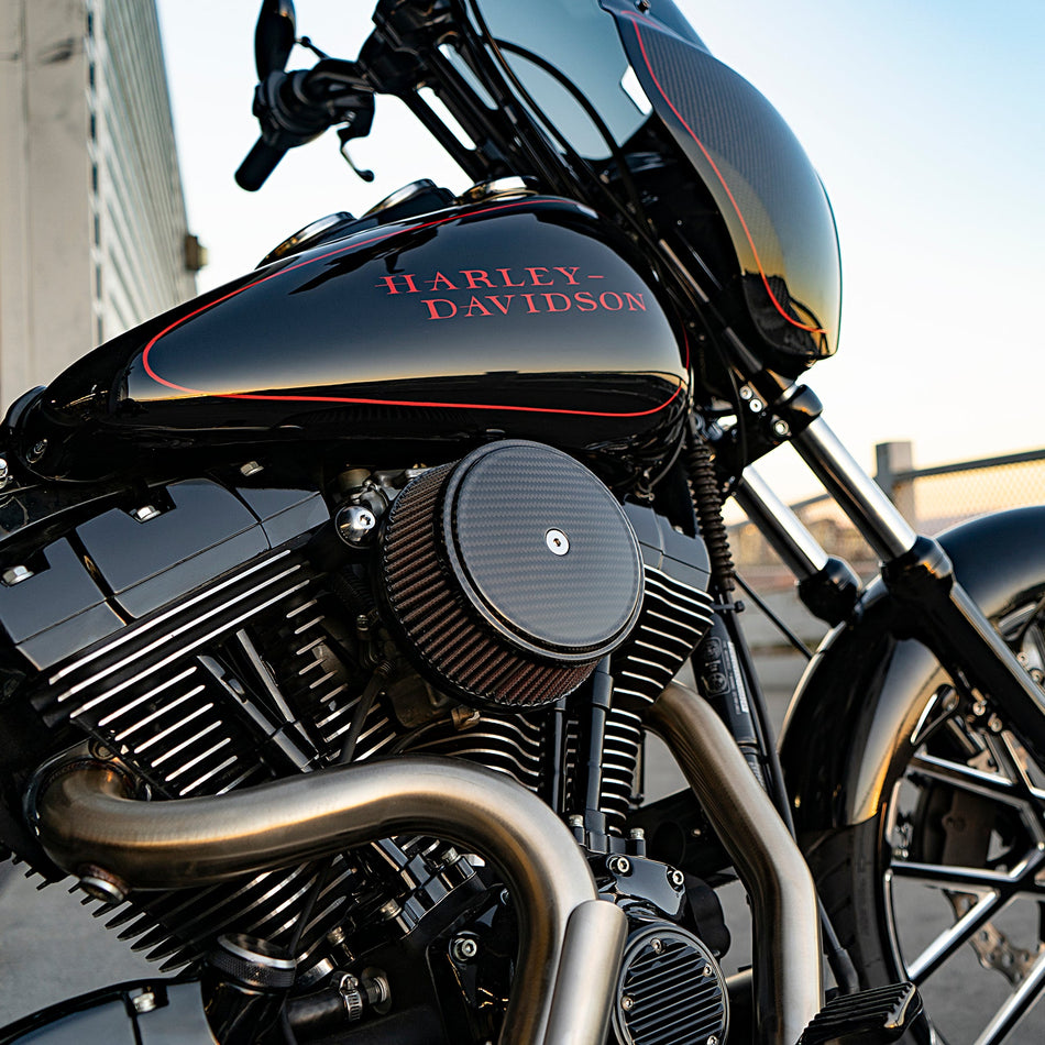 Arlen Ness Carbon Fiber Big Sucker Stage 1 Air Cleaner for Harley-Davidson