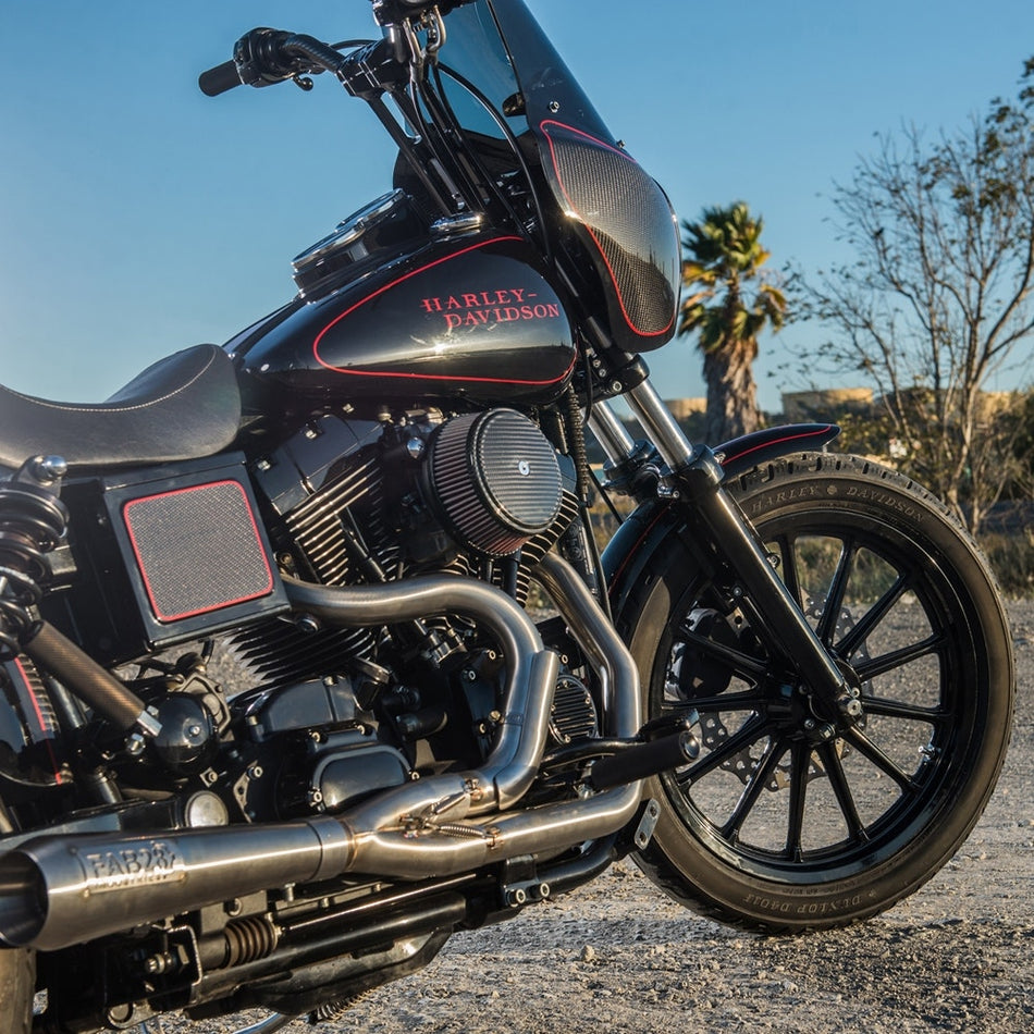 Arlen Ness 18-740 Carbon Big Sucker Stage 1 Air Cleaner for Harley FLT 08-16