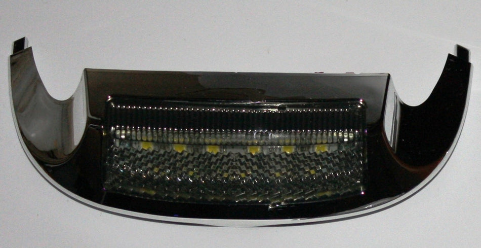 Custom Dynamics Front Fender Smoke Lens Amber LED Tip for '14 and Newer HD Touring