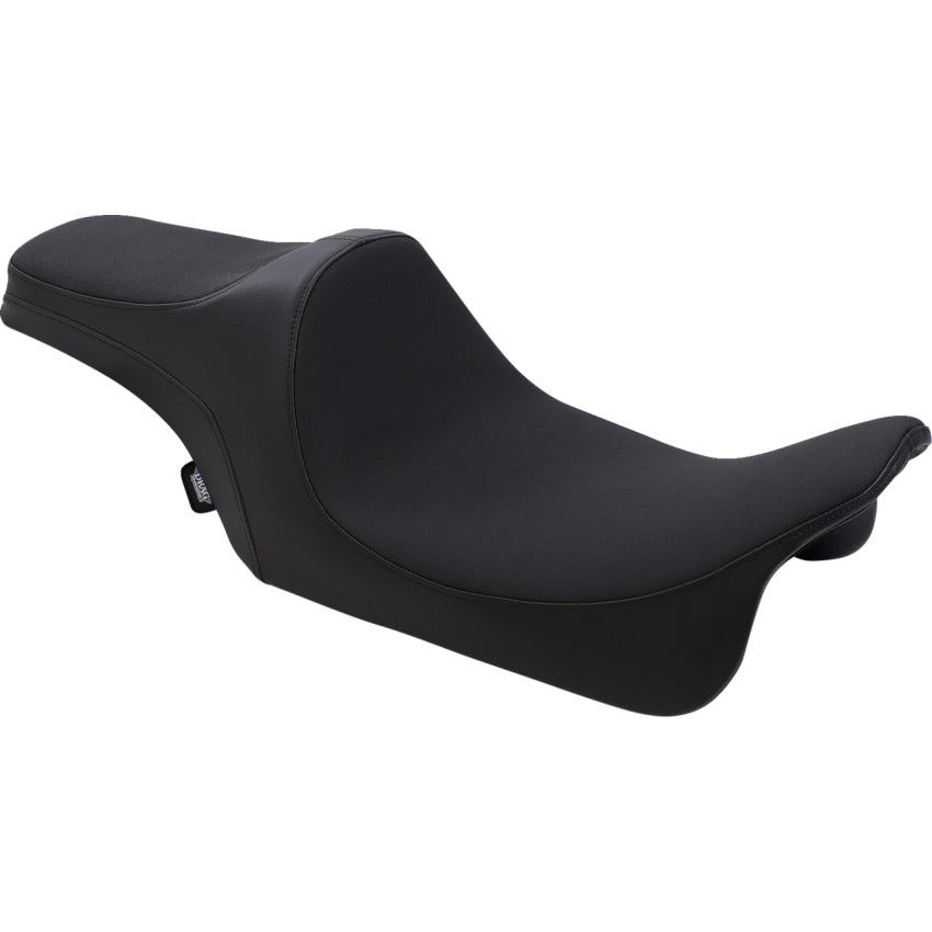 Drag Specialties Black Smooth Slip-Stop Predator 3 Seat for Harley 08-23 FLT/FLH