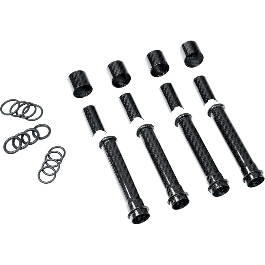 Slyfox 1012-PCXC Carbon Fiber Pushrod Covers for Harley M8 17-24 Touring