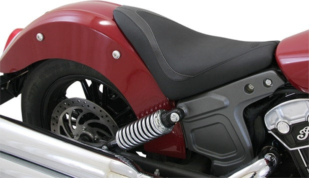 Mustang 75368 Black Original RunAround Solo Seat 15-18 Indian Scout 0810-1839 08101839 486399