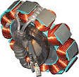 Cycle Electric Replacement Stator For Kit Part # 2112-0150, 2112-0151 Softail 2001-2006 & Dyna Glide 2004-2006