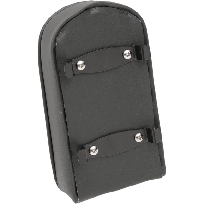 Drag Tall Pillow Style W/Piping Backrest Pad for Square Sissy Bars for Harley
