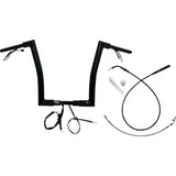 Fat Baggers EZ Install 1-1/2" Flat Top Handlebar Kit Harley 23-24 FLTRX