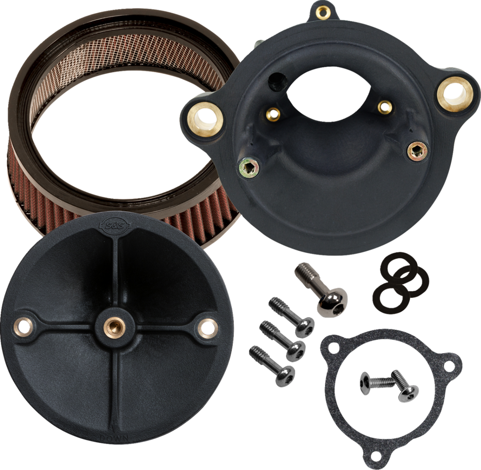 S&S Stealth Air Cleaner Kit W/O Cover 4 Harley 23-24 FLHX FLTRX