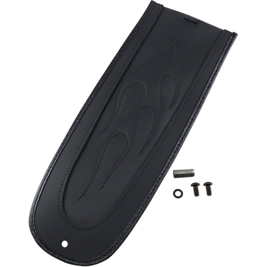 Drag Fender Skin W/Flame Stitch Auto-Grade Vinyl Center for Harley 84-05 FX/FL