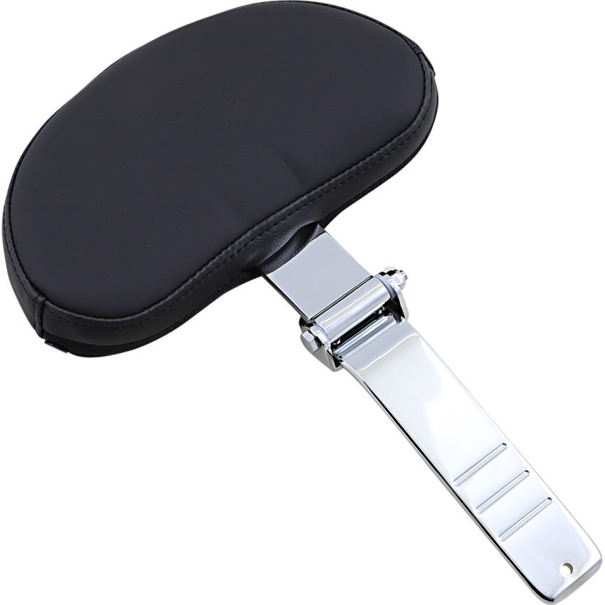 Drag Small Solar Leather Backrest Pad W/Small Bar for Harley 99-20 Touring
