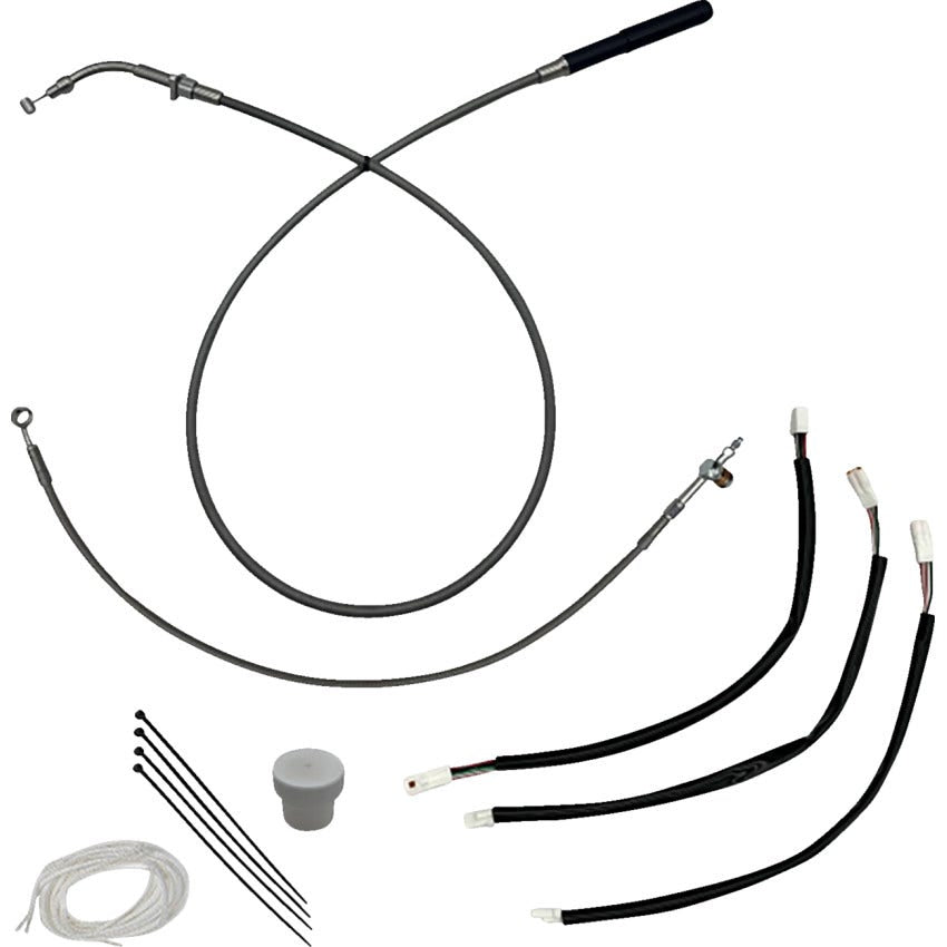 FBI EZ Install +2" Plus Handlebar Installation Kit Harley 23-24 FLHX