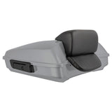 Hogworkz Razor Tour Pack Slim Backrest Black Hardware for Harley® FLH '97-'25
