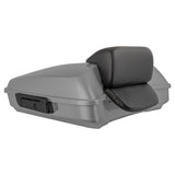 Hogworkz Razor Tour Pack Slim Backrest Black Hardware for Harley® FLH '97-'25