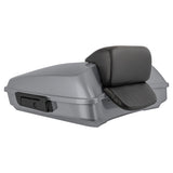 Hogworkz Razor Tour Pack Slim Backrest Black Hardware for Harley® FLH '97-'25