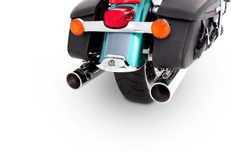 Rinehart True Dual Exhaust for 95-08 Harley Touring | 100-0102,100