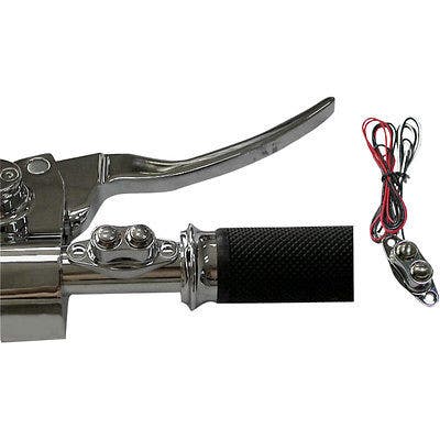 Drag Specialties Chrome Duet Handlebar Switch Kit Harley-Davidson or Custom | 0616-0204