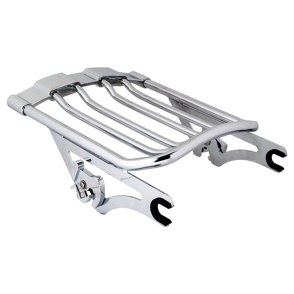 Hogworkz Air Glide Two Up Luggage Rack for Harley Touring '09-'24
