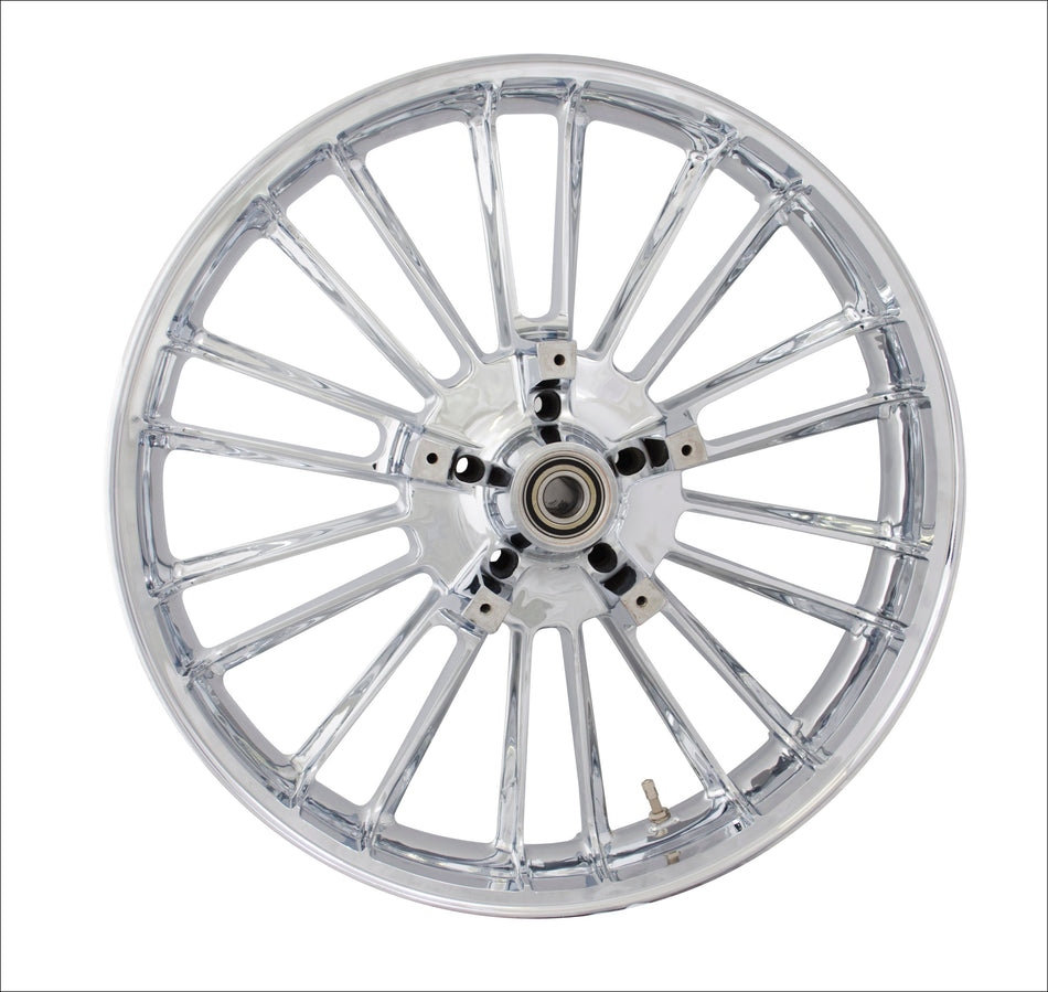 Coastal Moto Chrome Atlantic 3D 21" Front Cast Wheel Only Harley 08-22 W/ ABS