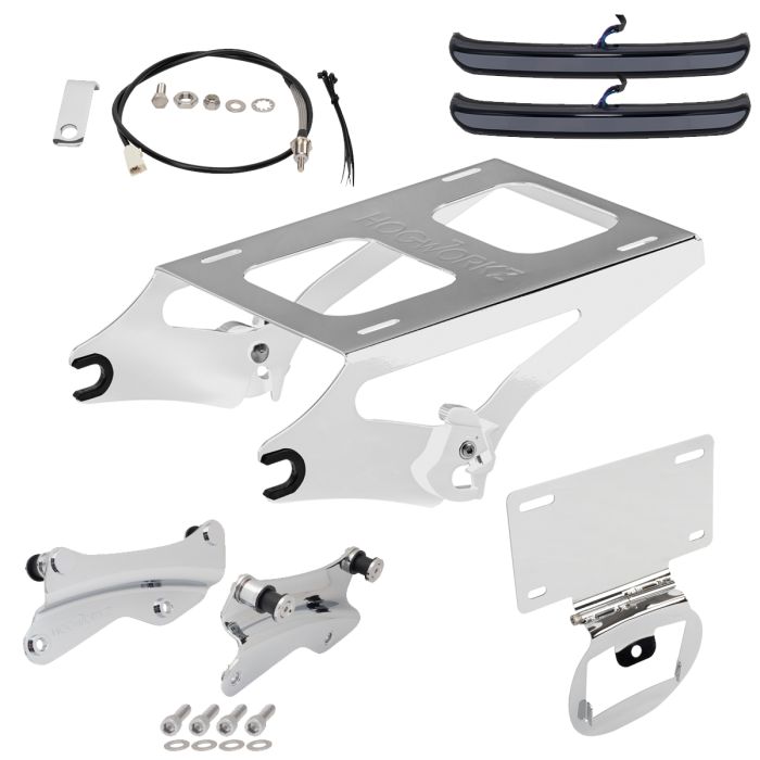 Hogworkz Detachable Tour Pack Luggage Conversion Kit for Harley® Touring '14-'25