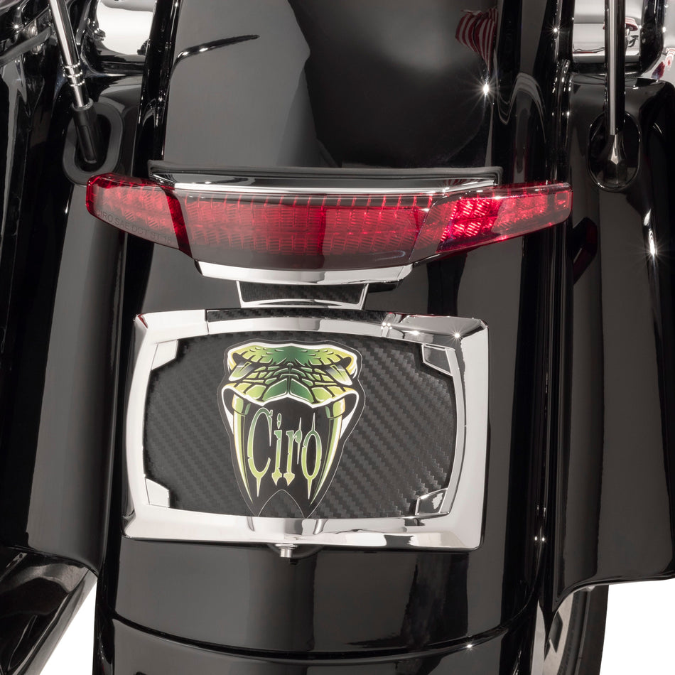 Ciro The Original LATITUDE Tail Light & License Plate Holder