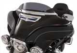 Ciro Horizon Windshield Trim With LED Lights for Harley FLH Models
