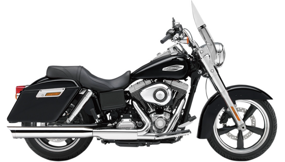 Cobra 6209 Exhaust Slip-On Muffler Scalloped Tip Harley Dyna Switchback FLD