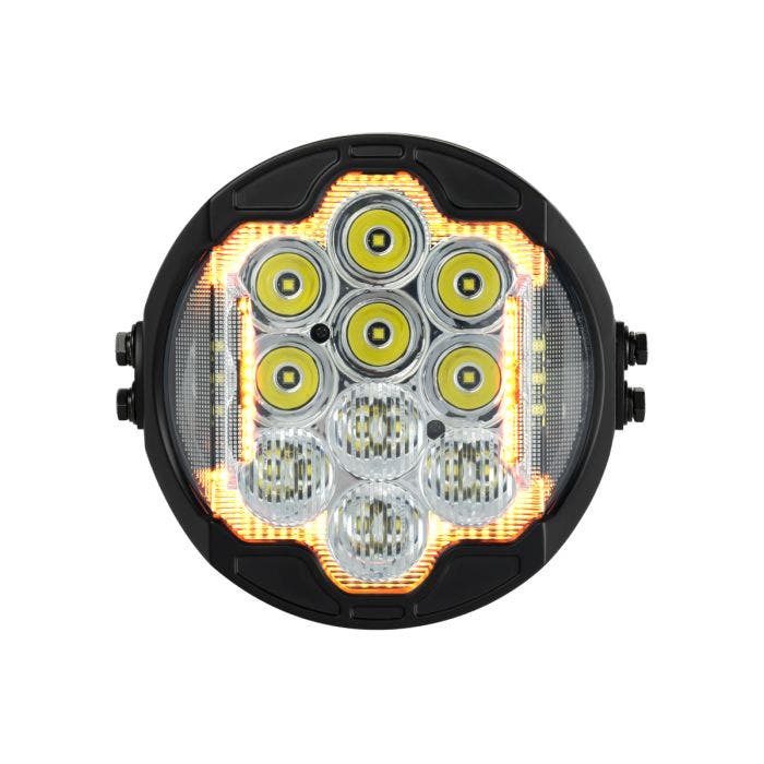 Hogworkz 7" LED Silvertooth Performance Headlight for 22-25 Harley Low Rider ST