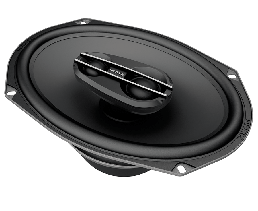 Hertz Cento CPX 690 Coaxial 6x9 4 Ohm 360W 3-Way Speaker Tweeter Pair w/ Grilles