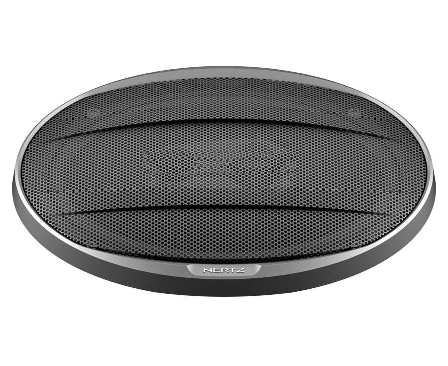 Hertz Cento CPX 690 Coaxial 6x9 4 Ohm 360W 3-Way Speaker Tweeter Pair w/ Grilles